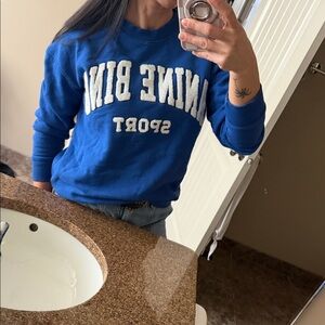 Annie Bing Sport Blue Sporty Women's Sweater